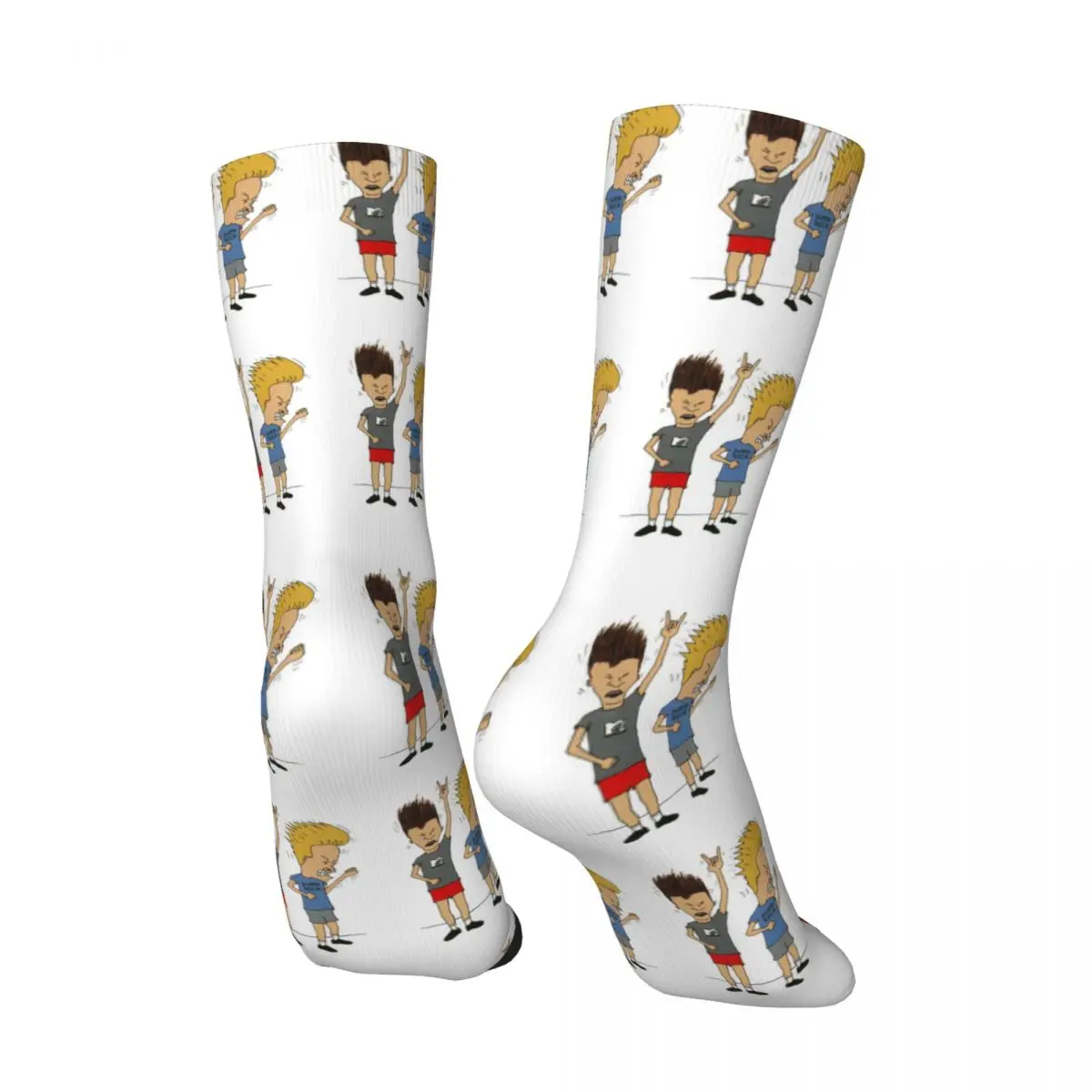 Beavis And Butt-Head Socks for Women Men Unisex Funny Happy Socks Novelty Street Style Crazy Sock