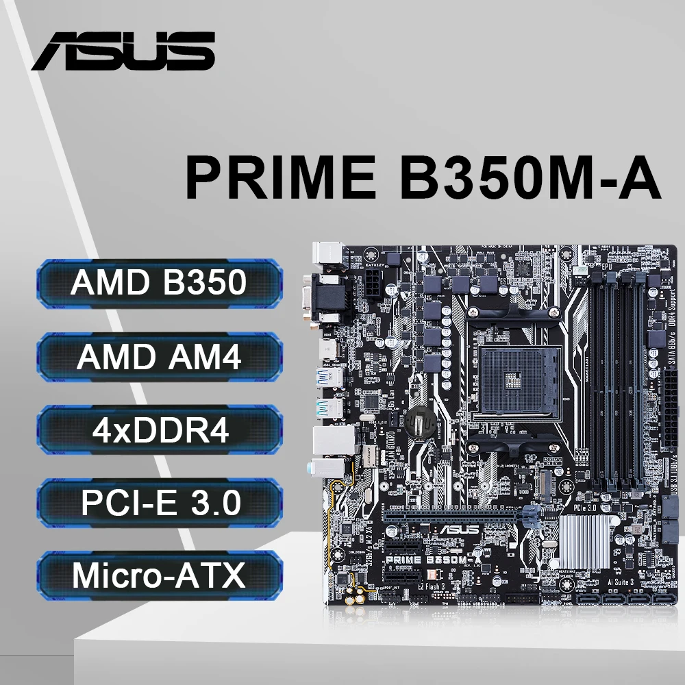 Asus Prime B350M-A …
