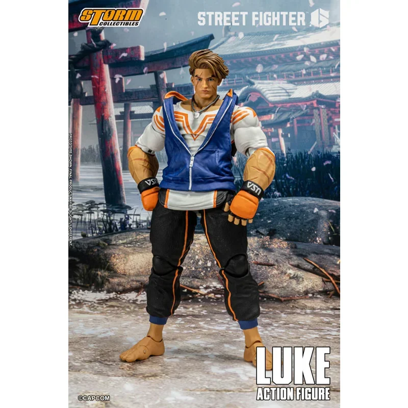 Origineel Storm Toys Street Fighter 6 Luke Op voorraad Anime Action Collection Figures Model Toys
