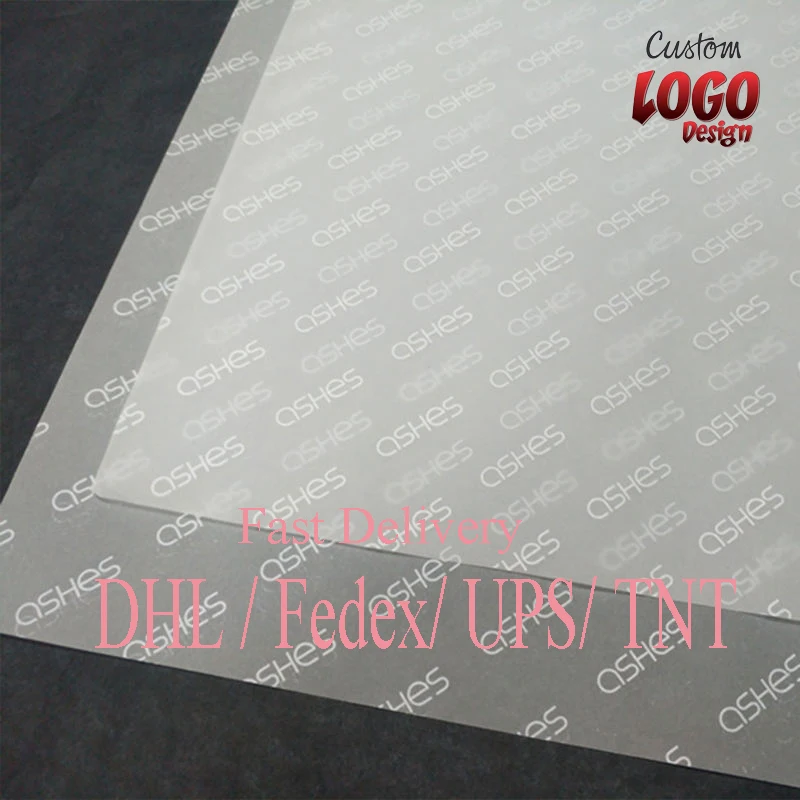 500 1000 pcs/Lot High Quality Personalization Logo Size Wrapping Paper Tissue Environmental Friendly for Gift Clothing Packaging