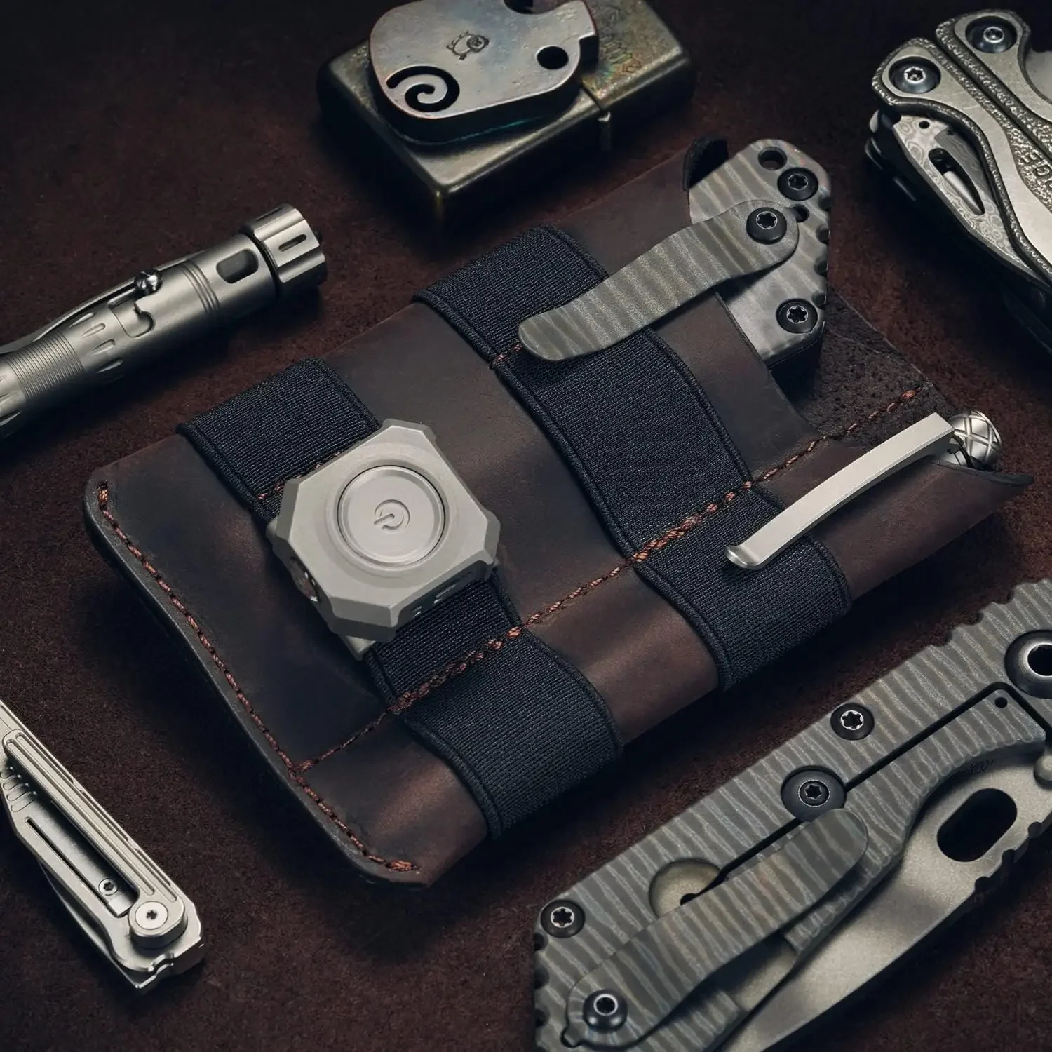 VIPERADE PL5 EDC Organizer Pouch, Slim EDC Pouch with DIY Patch Area for Daily Carry