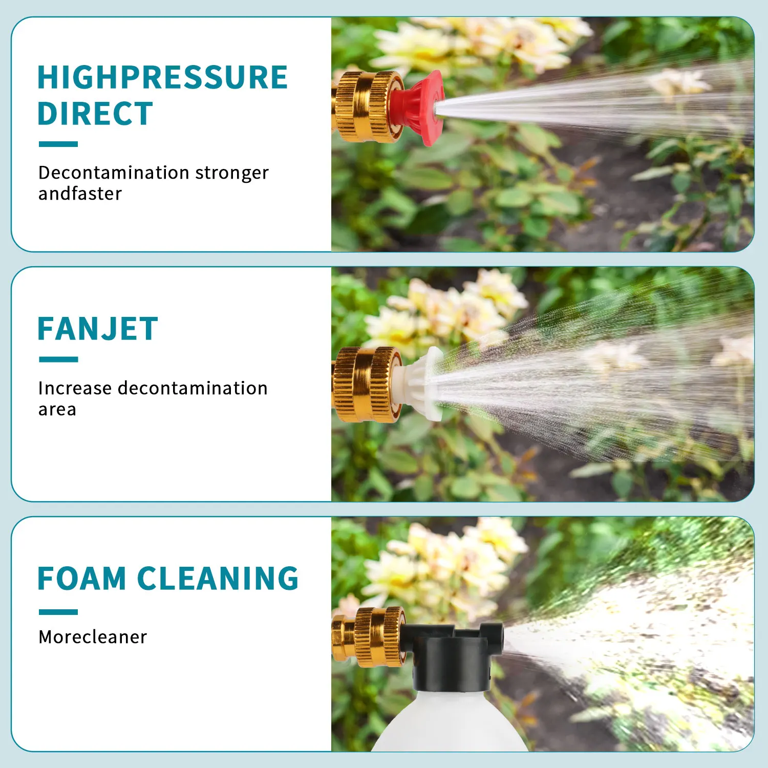 200BAR 2500 واط اللاسلكي منظف بالضغط العالي غسالة رذاذ مدفع المياه غسيل السيارات ضغط آلة تنظيف المياه لبطارية 21 فولت #6