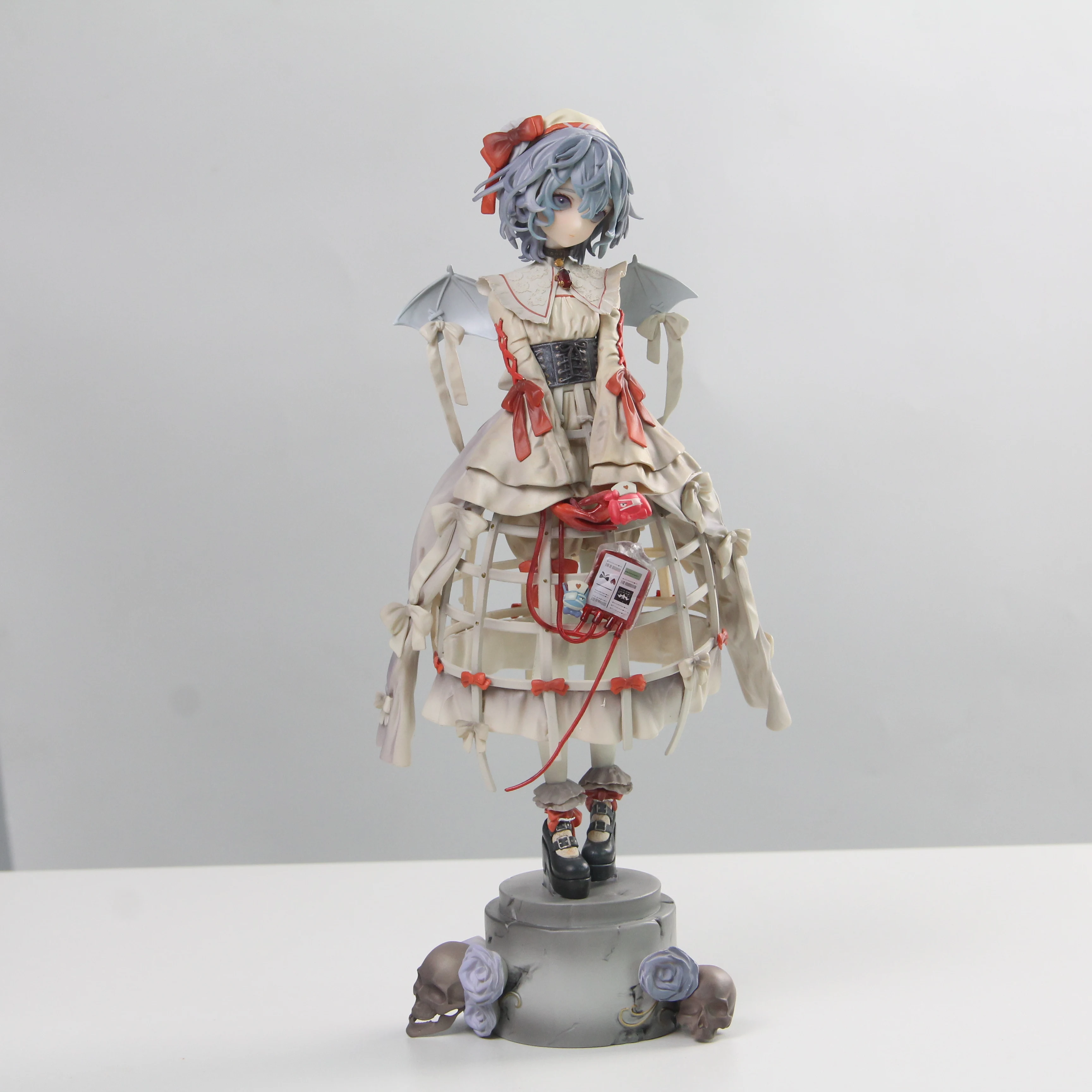 touhou-project-remilia-scarlet-anime-figure-short-hair-blood-themed-beautiful-girl-collectible-statue-desktop-ornament-for-otaku
