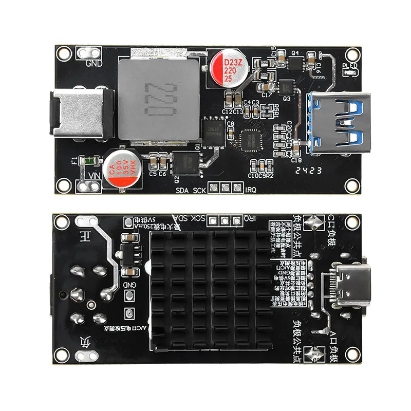 DC6-30V 140W Multi Protocol Desktop Intelligent Fast Charging Module/High Power Charger Module QC/PD Fast Charging