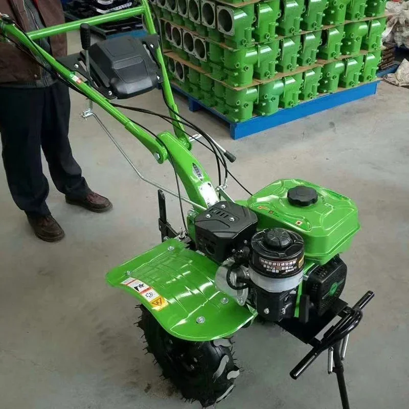 Agricultural Small Multi-functional Gasoline Hand-held Cultivated Land Loosening Machine Rotary Tiller Micro-tiller