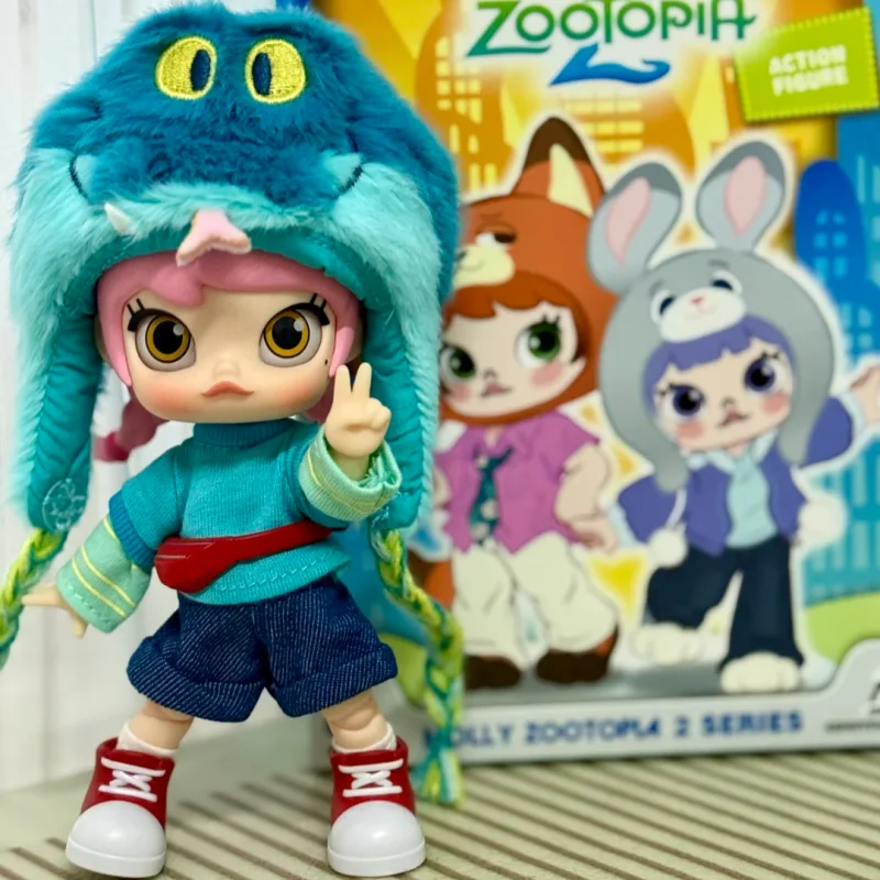 

В наличии MOLLY ZOOTOPIA 2 Series 1/12 Blind Box Модные и милые фигурки игрушки Аниме Подарок Настольное украшение для мальчика и девочки