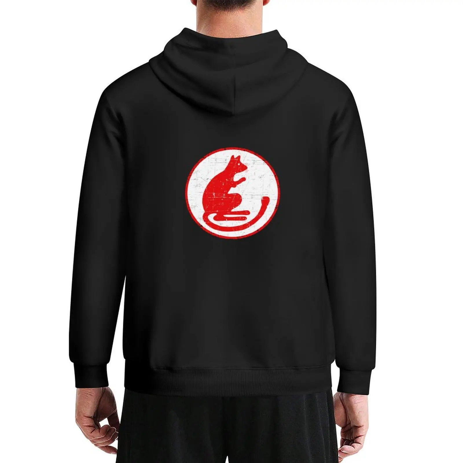 UK - Desert Rats 7th Armoured Division - The division's initial insignia - Grunge Style Hoodie men clothes hoodie graphic
