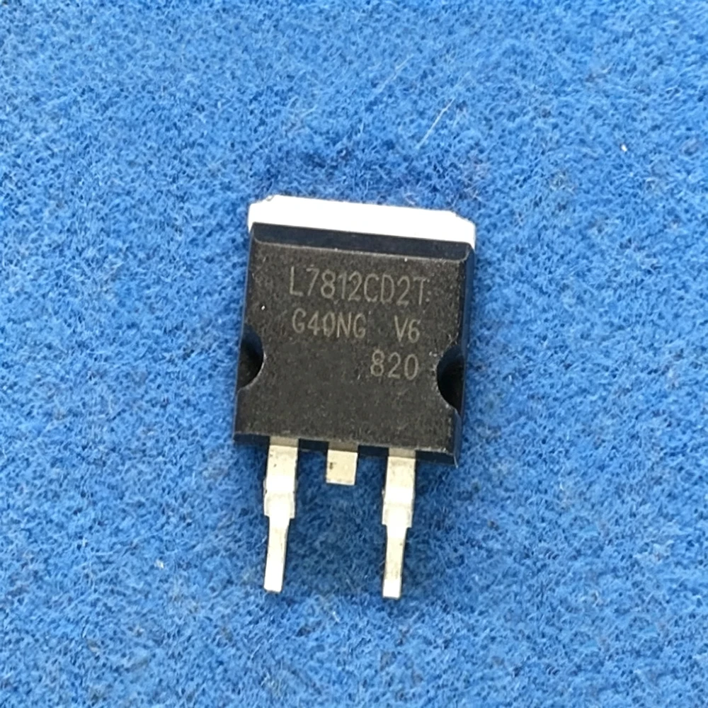 10pcs/lot L7812CD2T TO-263 L7812 7812 TO263 L7812C2T 12V SMD three-terminal regulator  original In Stock