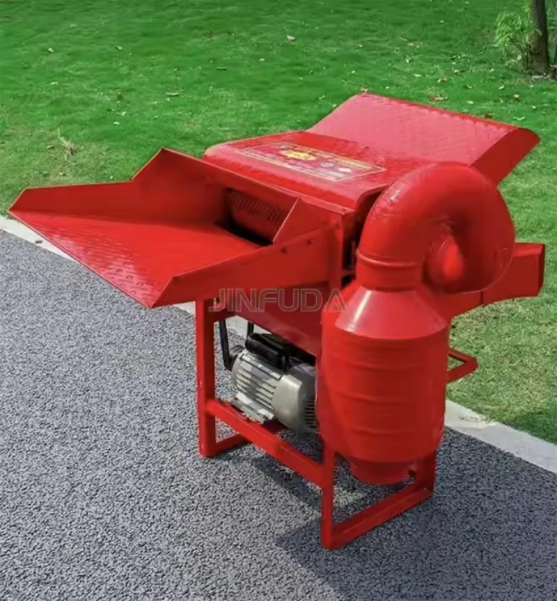 Mini Multifunctional Automatic Separation Rapeseed Wheat Legume Sorghum Thresher Rice Thresher
