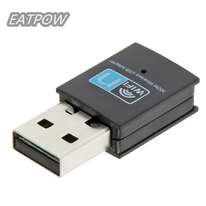 EATPOW-dongle wifi usb 300mbps 2,4 GHz, tarjeta de interfaz de red inalámbrica IEEE802.11b/g/n, dongle wifi estándar, adaptador usb RTL8192