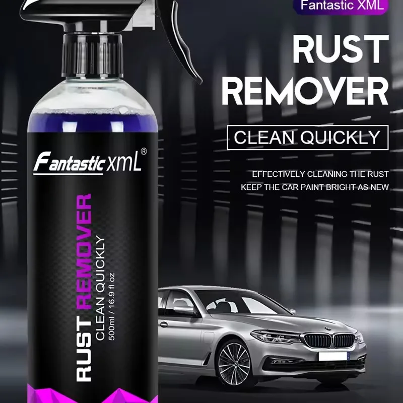 2026 Multi Purpose Rust Remover Spray Metal Surface Car Maintenance for Wheel Cleaning Iron Powder Removal Large Capacity