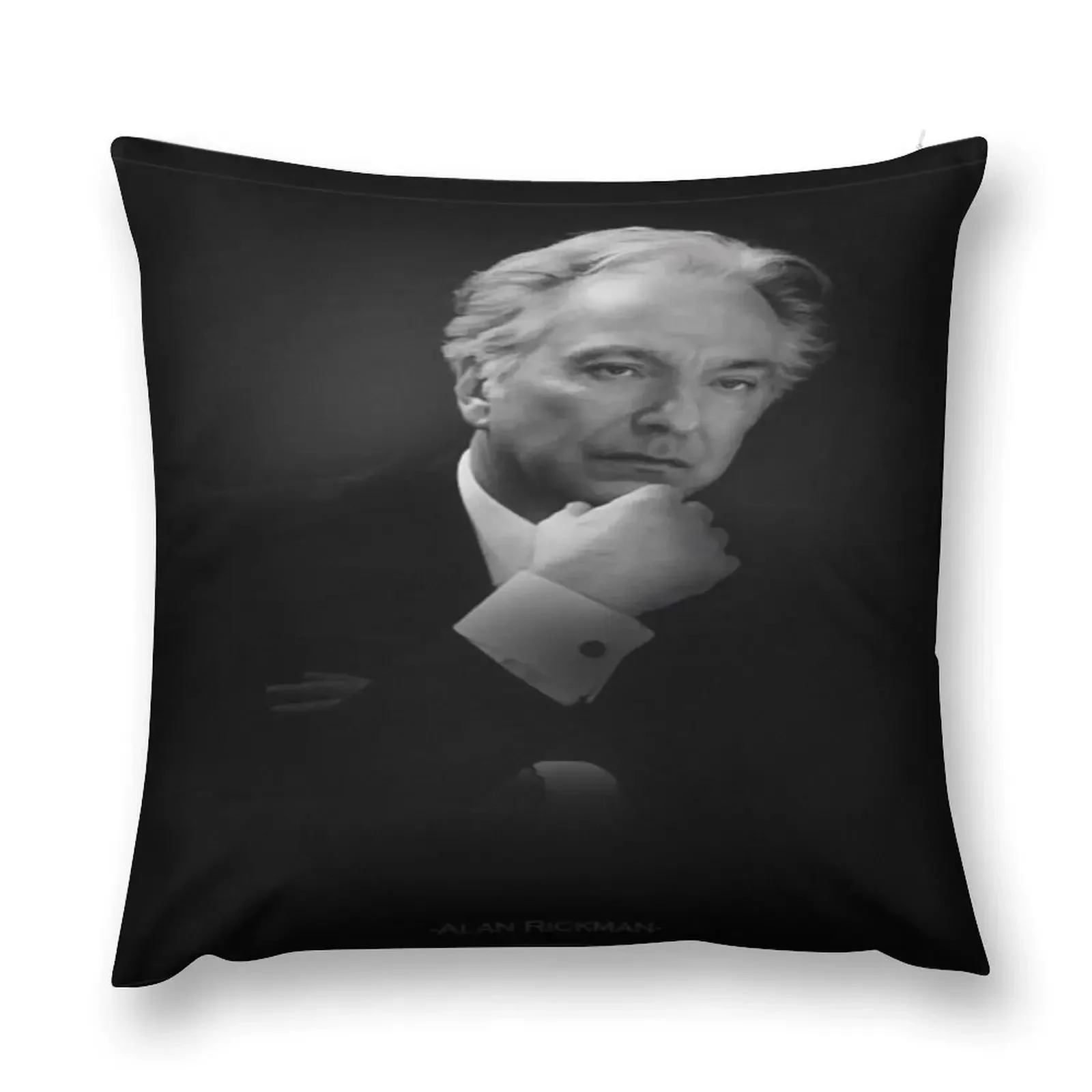 

Alan Rickman Throw Pillow Cushion Cover For Sofa Sofa Pillow Cover luxury decor ornamental pillows for living room pillow