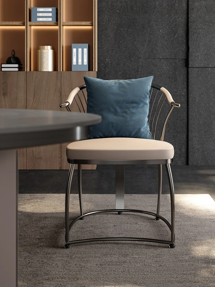 

Villa Tea Room Guest Chair Minimalist Design Chair Light Luxury
