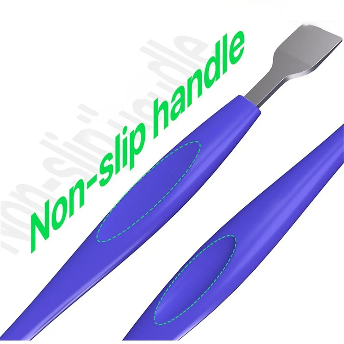 Tin Scraper 3pcs Set Non Magnetic Solder Removal Tool for Phone PCB Repair Precise Tin Scraping Non Slip Handle