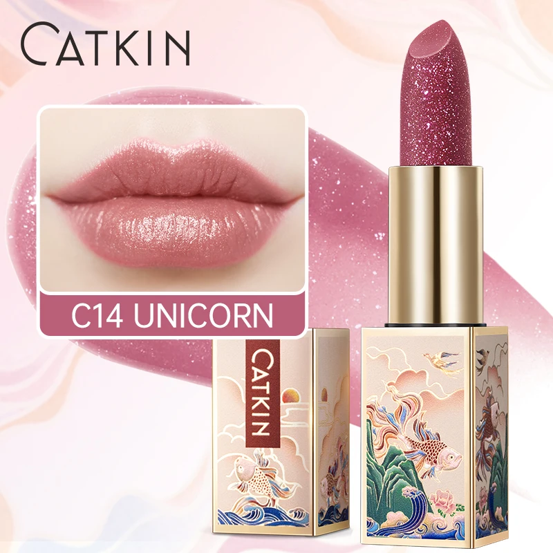 CATKIN SPARKLING LIP BALM MOONLIGHT COLOR-CHANGING LIP STICK - NEW SERIES image 3