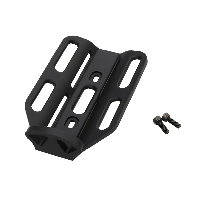 1PCS Bicycle Bottle Cage Adapter Bracket Carbon‑Textured 3D‑Printed Lightweight Expansion Mount Plate for Gravel Road Bike & MBT