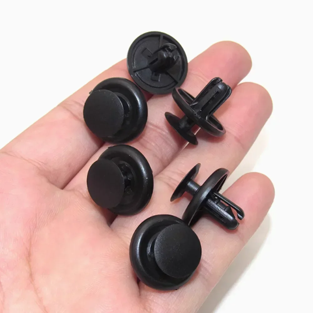 10Pcs 90467-07201 For Toyota Auris 2006 2007 2008 2009 - 2016 Auto Engine Cover Clip Trim Panel Bumper Fender Push Pin Rivet