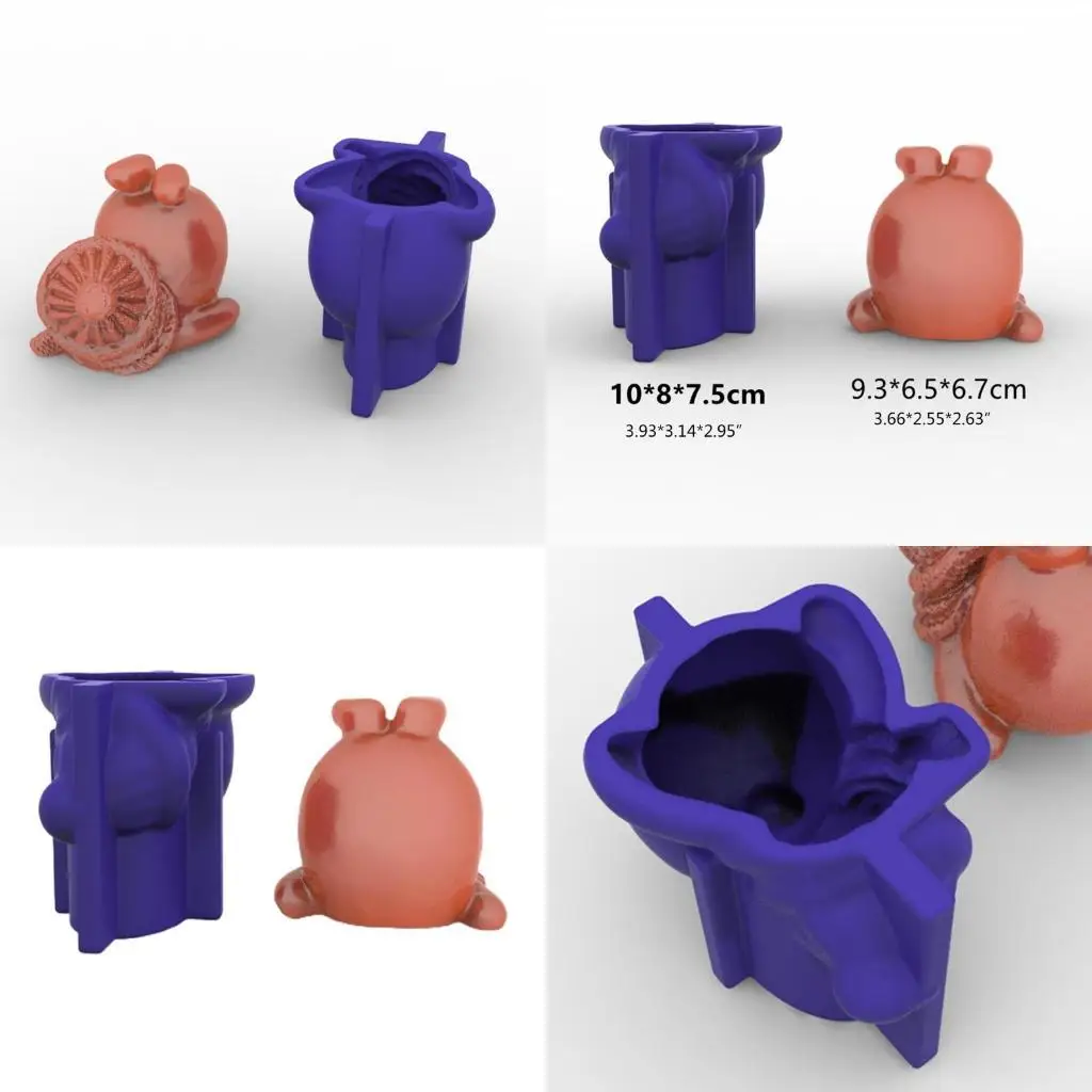 

J78F Форма снеговика Ремесло Искусство Силиконовая форма для мыла Ремесленные формы DIY Свеча ручной работы