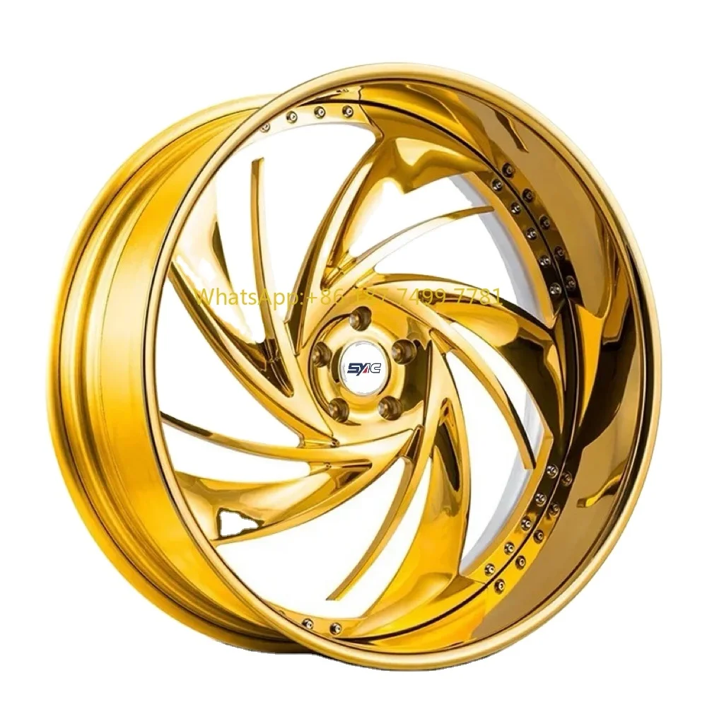 

SYAC Factory Wholesale Price Customized Forging Aluminum Alloy Wheel/rims/hubs for Passenger Car 17-22 Inch 2-piece