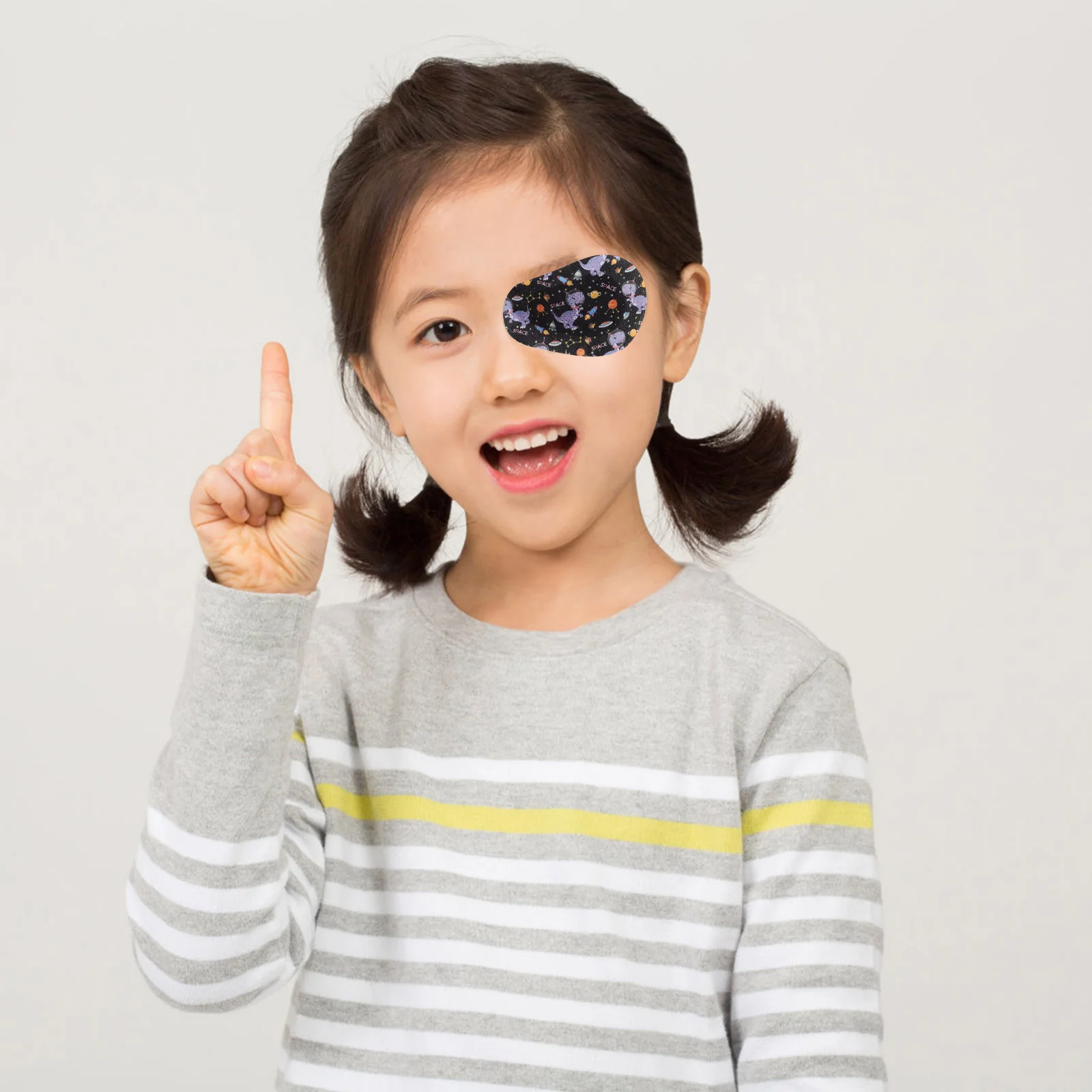 18pcs Corrective Vision Glasses Eye Patches Either Eye Patches Cartoon Eye Patches for Children Kids