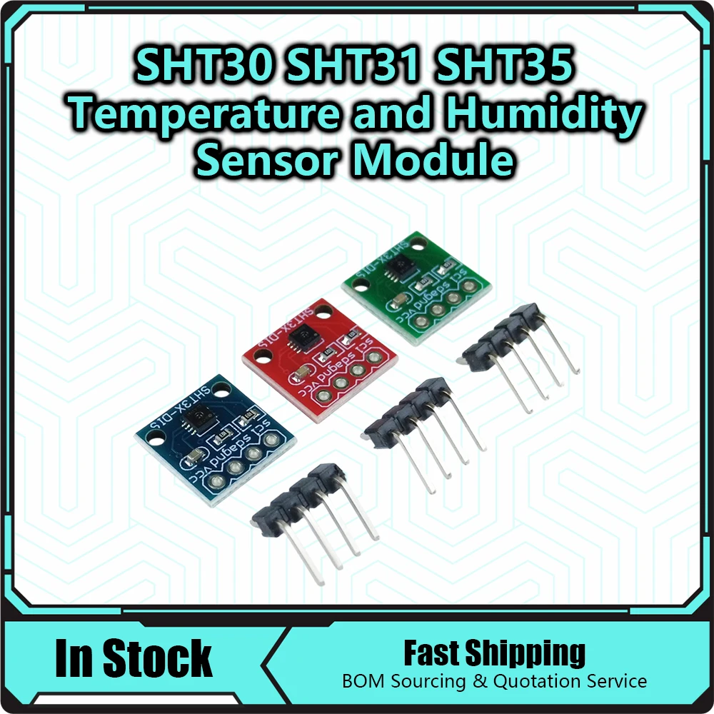 SHT30 SHT31 SHT35 temperature and Humidity sensor module I2C Communication digital DIS wide Voltage