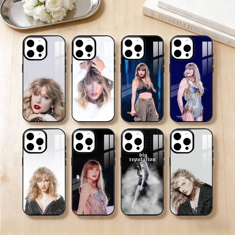 

S-Singer T-Taylor Phone Case For iPhone 17,16,15,14,13,Pro,Max,Plus,Magnetic For Magsafe Wireless Charging