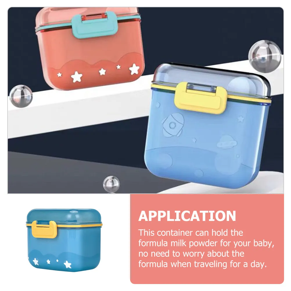 

1 set Baby Formula Container 360Ml Portable Milk Powder Dispenser Sealed Travel Storage Box For Outdoor Snacks Food Lightweight