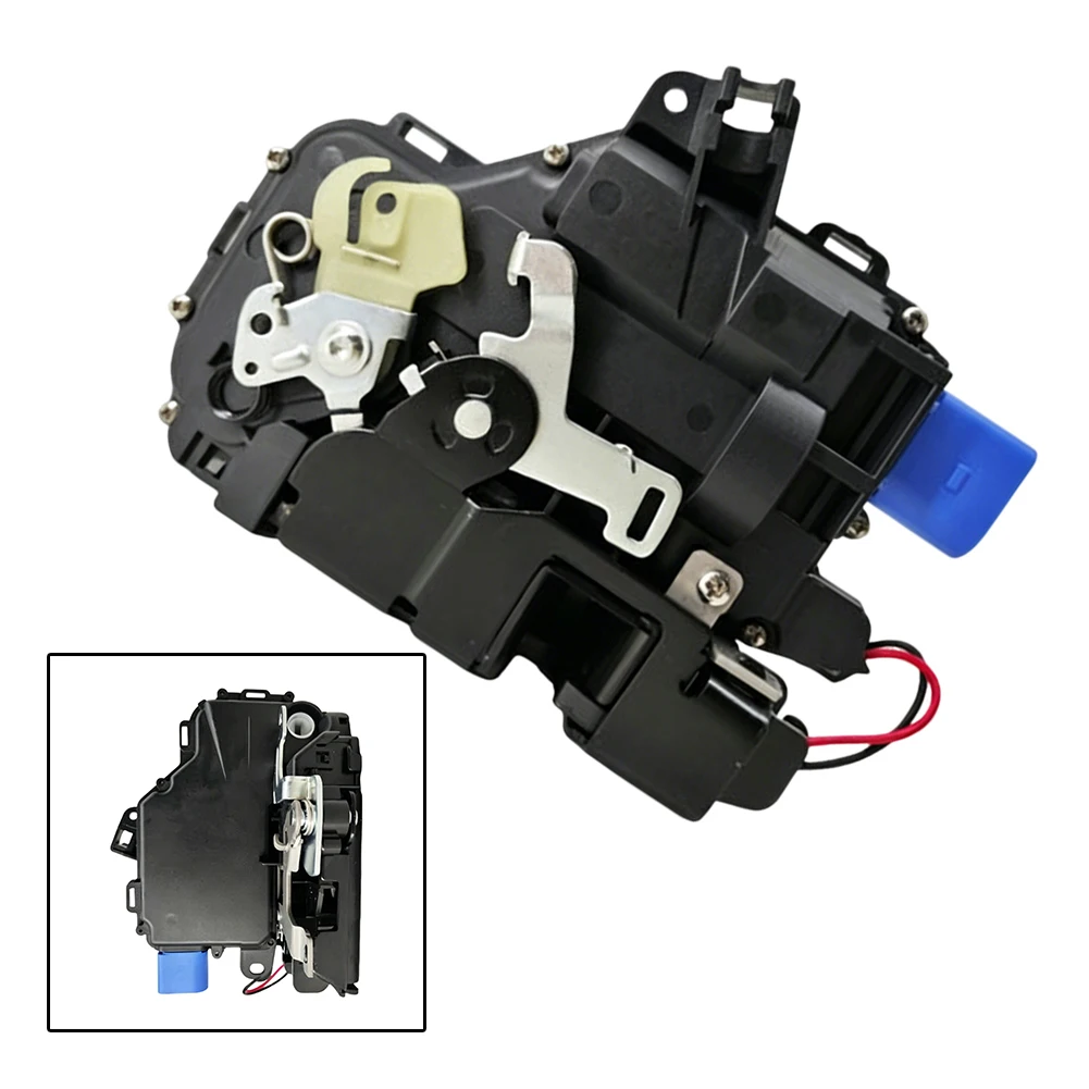 Picture 6: Direct Replacement Lock Front Left Door Lock For Broken Latch Replacement Black Auto Lock Reliable Performance Part