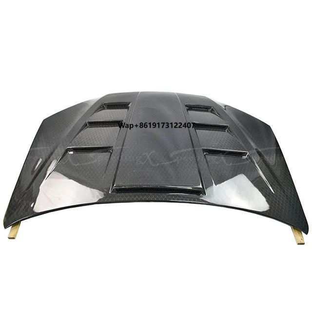 

CUSTOMIZE TW STYLE HONEYCOMB CARBON FIBER ENGINE HOOD BONNET for 2009-2011 COUPE