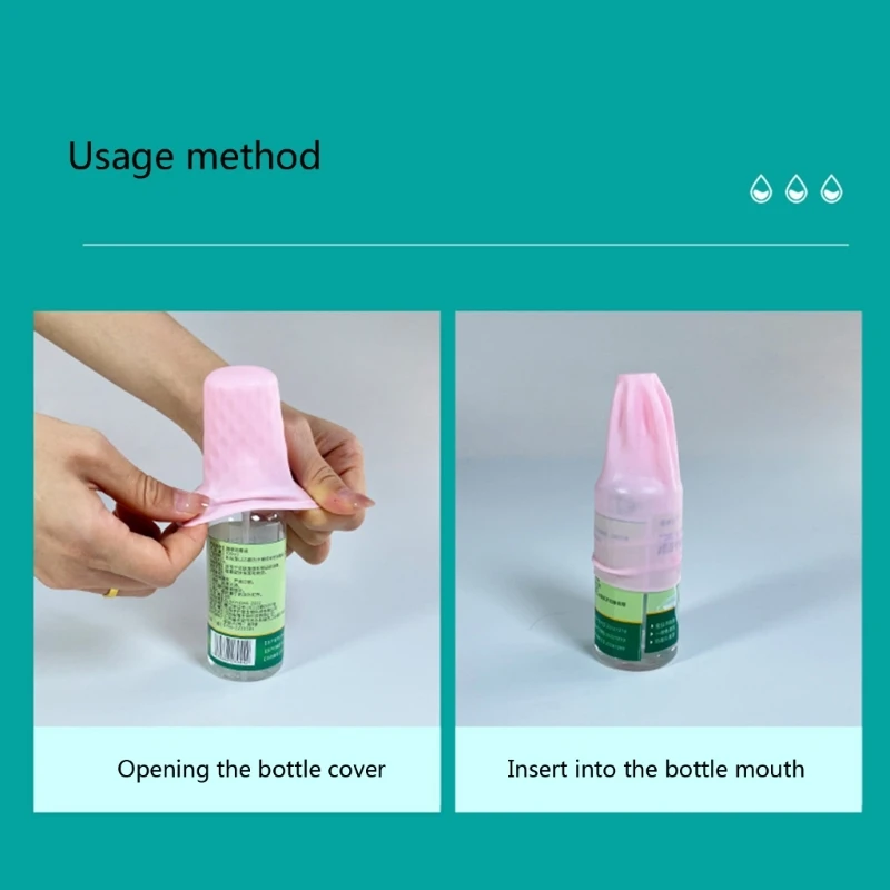 Copribottiglie da in silicone a prova perdite Maniche elastiche per articoli da toeletta Dropshipping