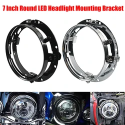 7 Inch Round LED Headlight Mounting Bracket Ring For Jeep Wrangler JK Car For Harley Motorcycle 7