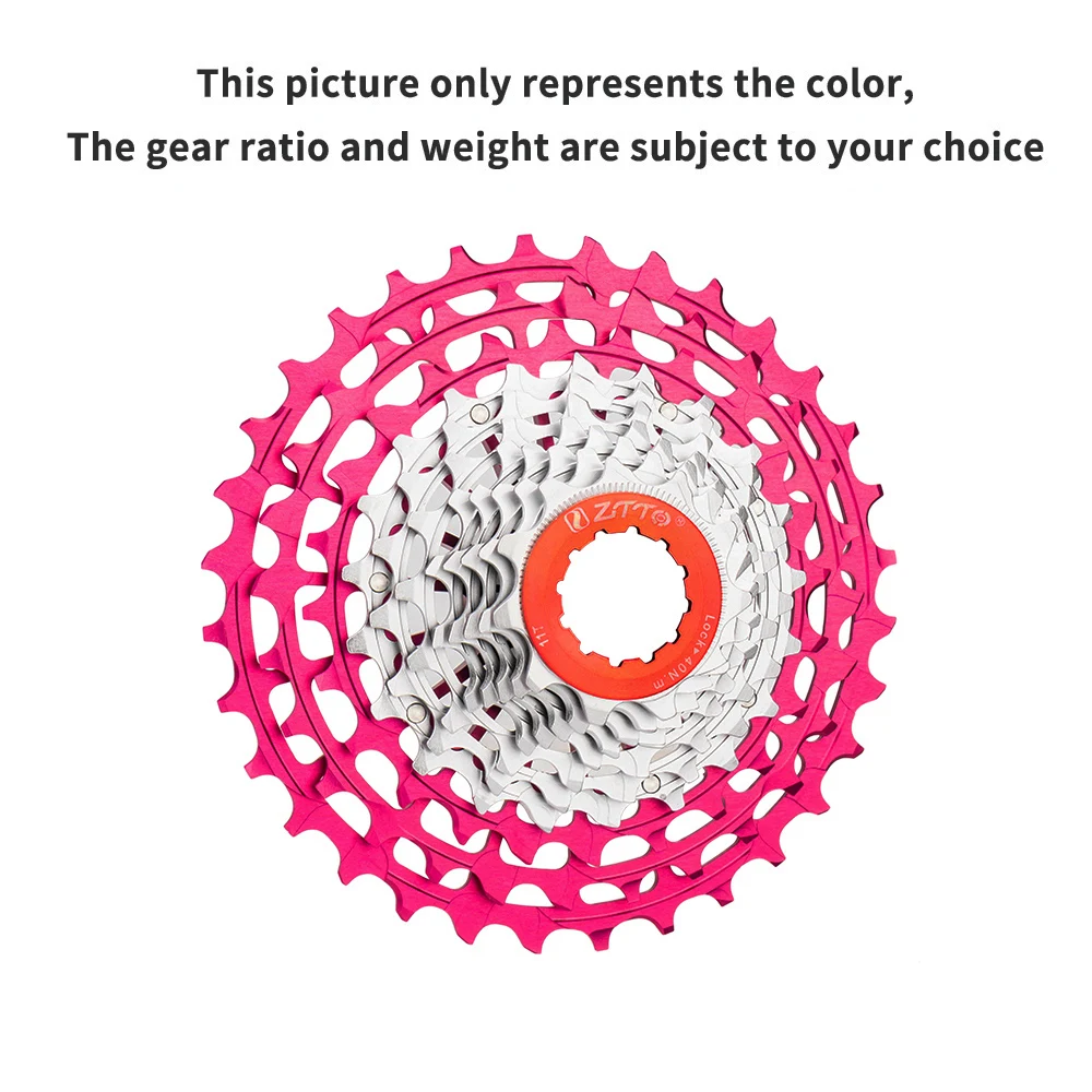 ZTTO SLR Gen3 11speed Road Bike Cassette 11 Speed 11-32 Purple Red