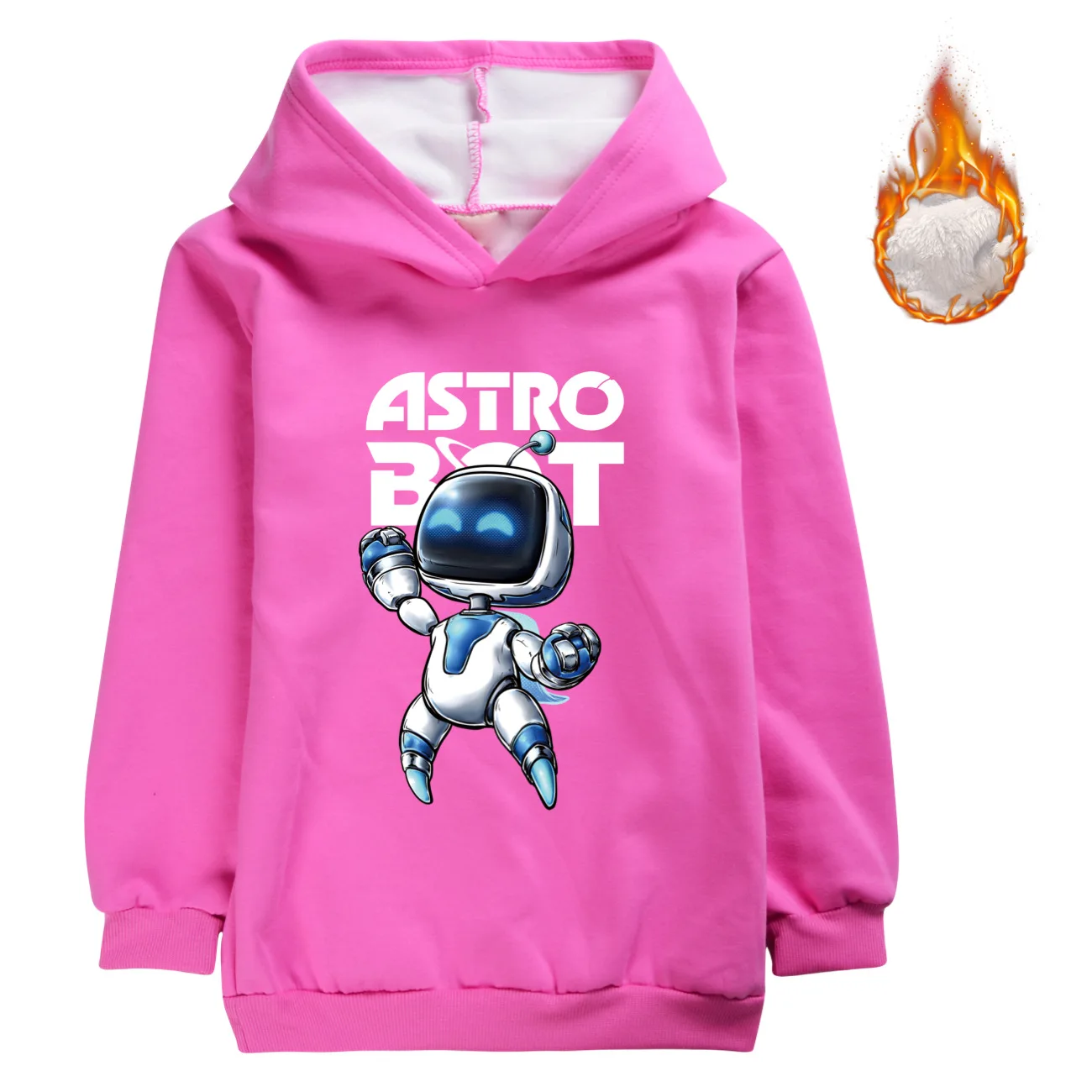 Game Astro Bot Hoodie Astrobot Comida Sweatshirts Kinderen Winterjassen Jongens Dikker Pluche Trui Hoodies Meisjes Cartoon Bovenkleding