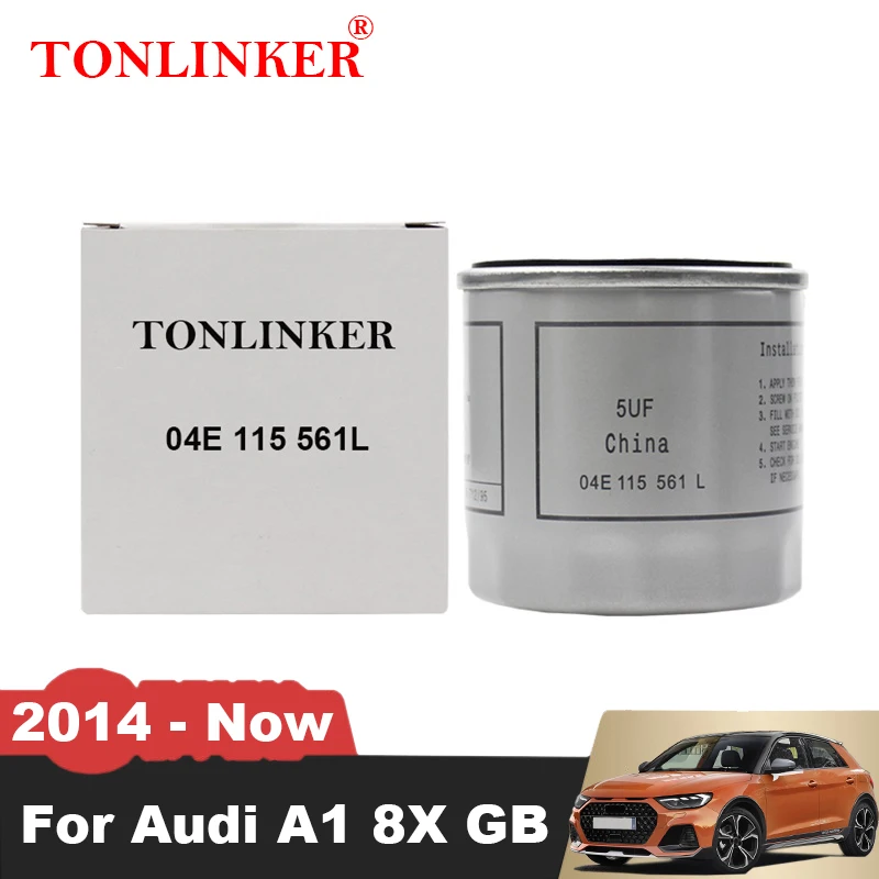 

Масляный фильтр TONLINKER 04E115561L для Audi A1 8X 2014 2015 2016 2017 2018 ГБ 2019 2020 2021-Now 1,0 TFSI 1,4 TFSI 1,5 TFSI 04E115561C