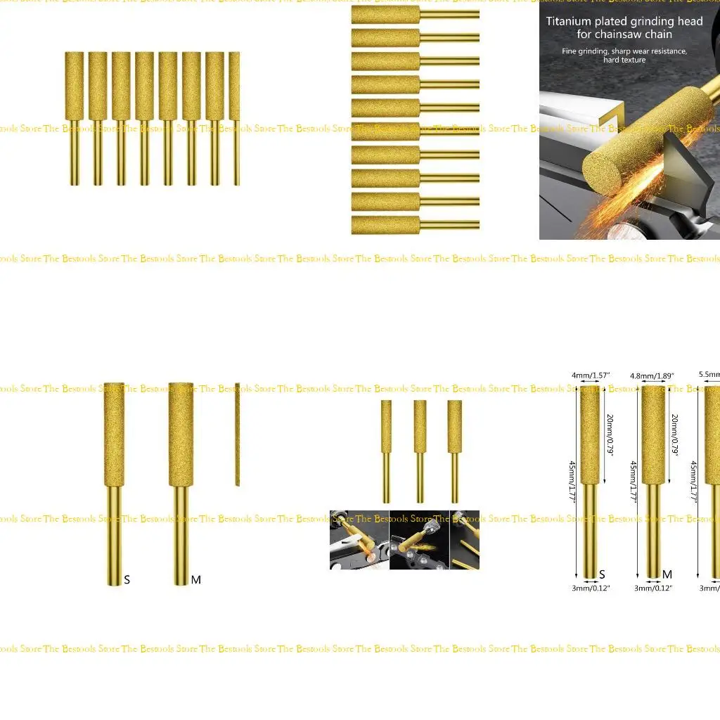 

12pf Профессиональная цепочка бензопиля Инструмент полировки цепочки