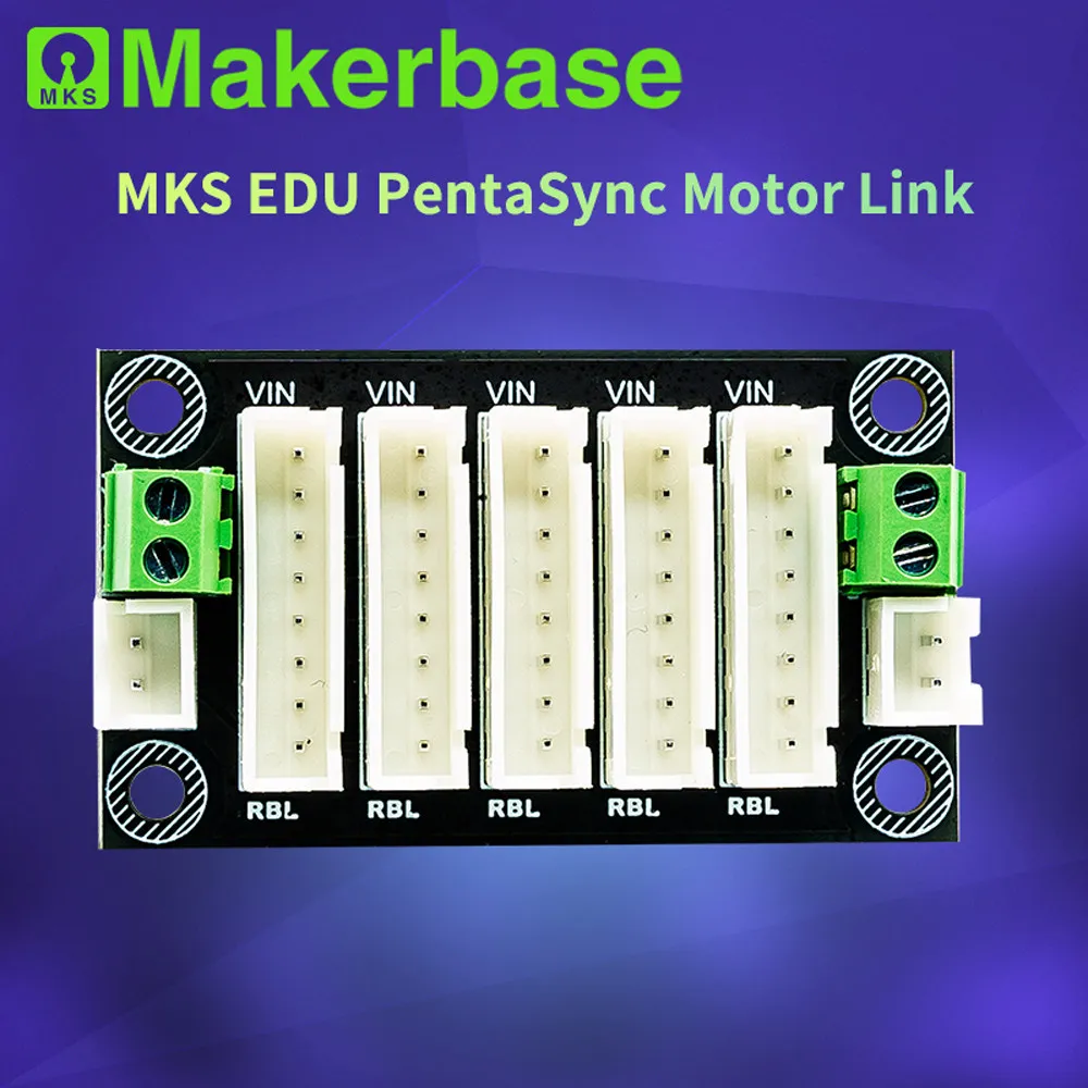 MKS EDU version expansion board 485/CAN bus multi-machine synchronization control, one to four