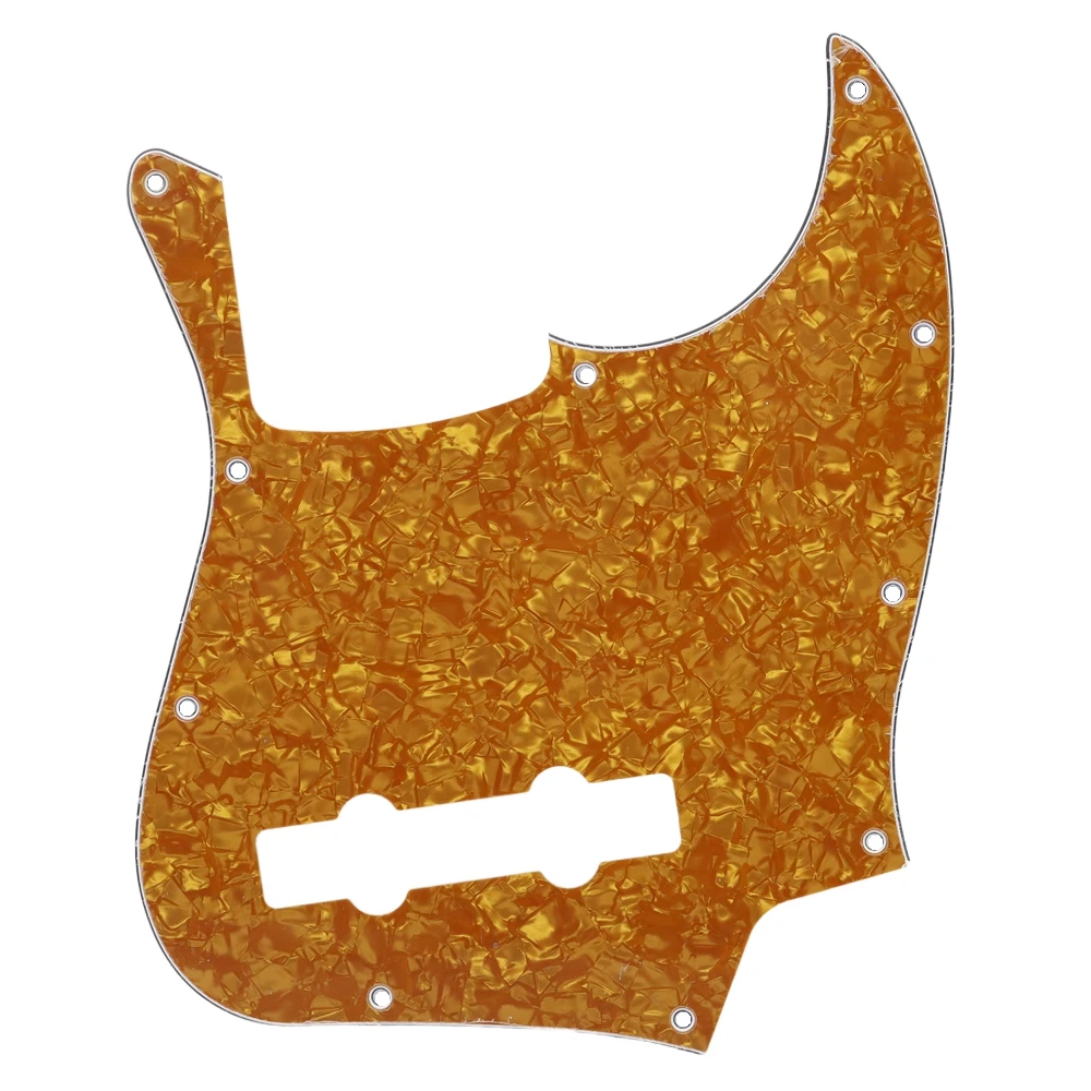 1 Stücke Gitarre Schlagbrett 3 Ply Jazz Bass JB 5 String Schlagbrett Für JB Bass Gitarre mit 10 stücke Schraube – Detail 16