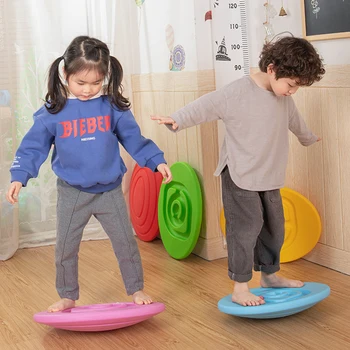 Sensory training balance board kids toys boys girls sensory play sports fun wobble board balance training activity toy