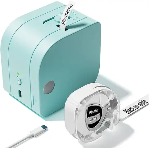Phomemo P12 Pro Portable Thermal Mini Handheld Label Printer Label Maker Machine With Battery
