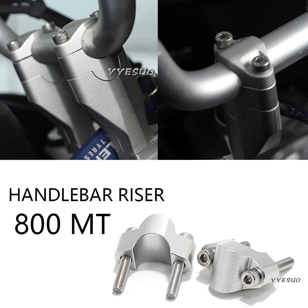 

800 MT Accessories Handlebar Riser For CF MOTO 800 MT Handlebar Clamp Extend Adapter for CFMOTO MT800 800MT Motorcycle