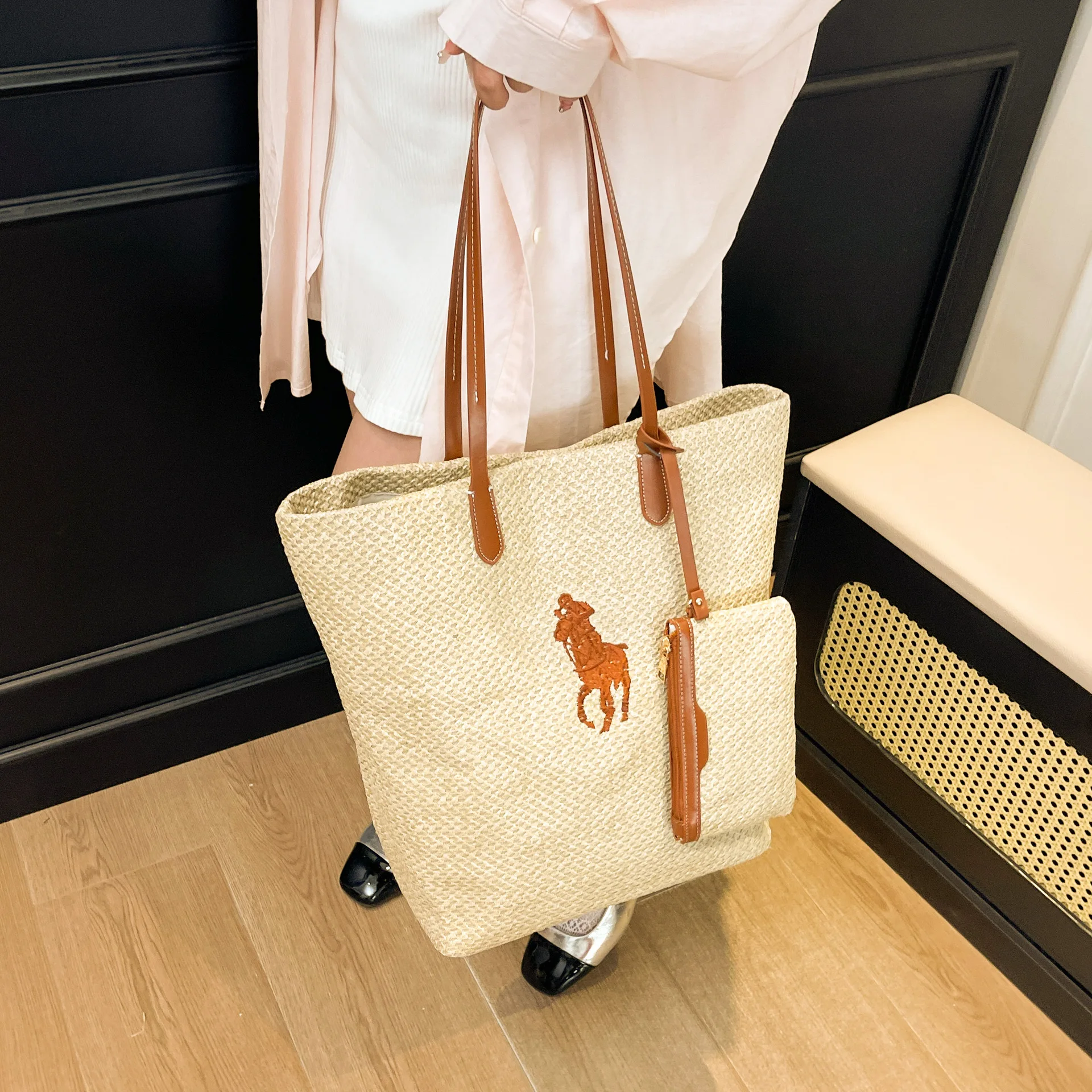 

Новая женская сумка через плечо под мышками, универсальная сумка через плечо с верхней ручкой, легкая пляжная сумка для отдыха, водонепроницаемая