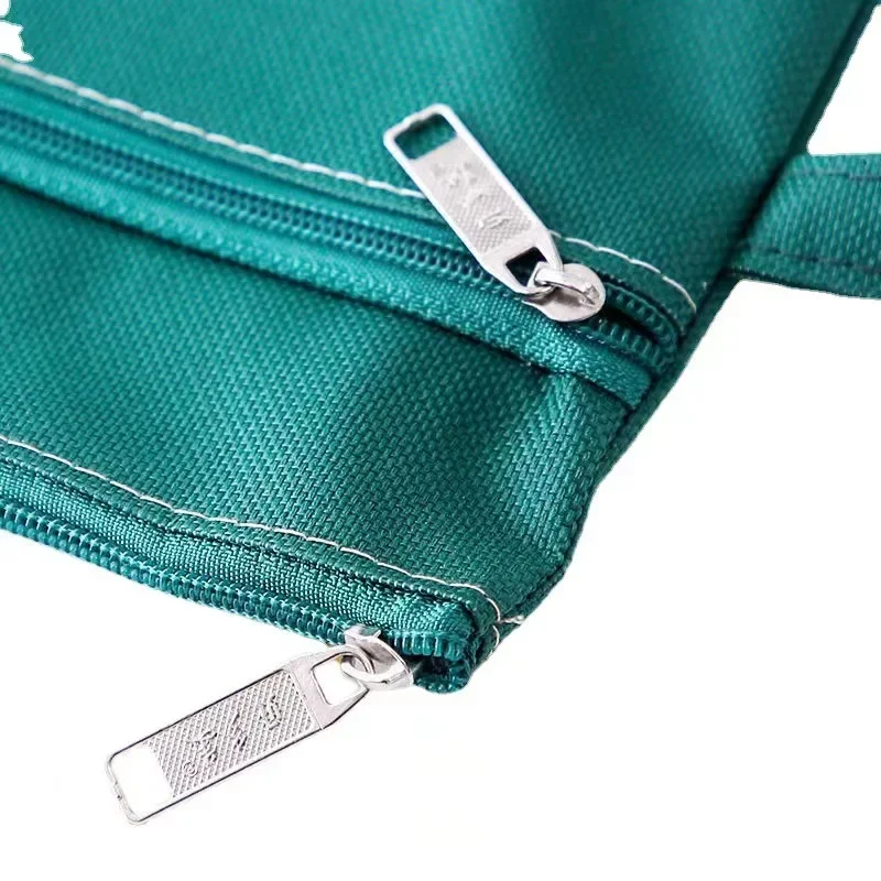 A4二層厚手ファイルバッグトートバッグ試験専用分類資料折りたたみ収納バッグオフィス学校または家庭用