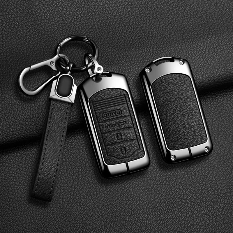 Zinc Alloy Car Remote Key Case Cover Fob Holder Shell For Acura ILX MDX ZDX RDX TLX RL TL 2009 2010 2011 2012 2013 2014 2015 view 4