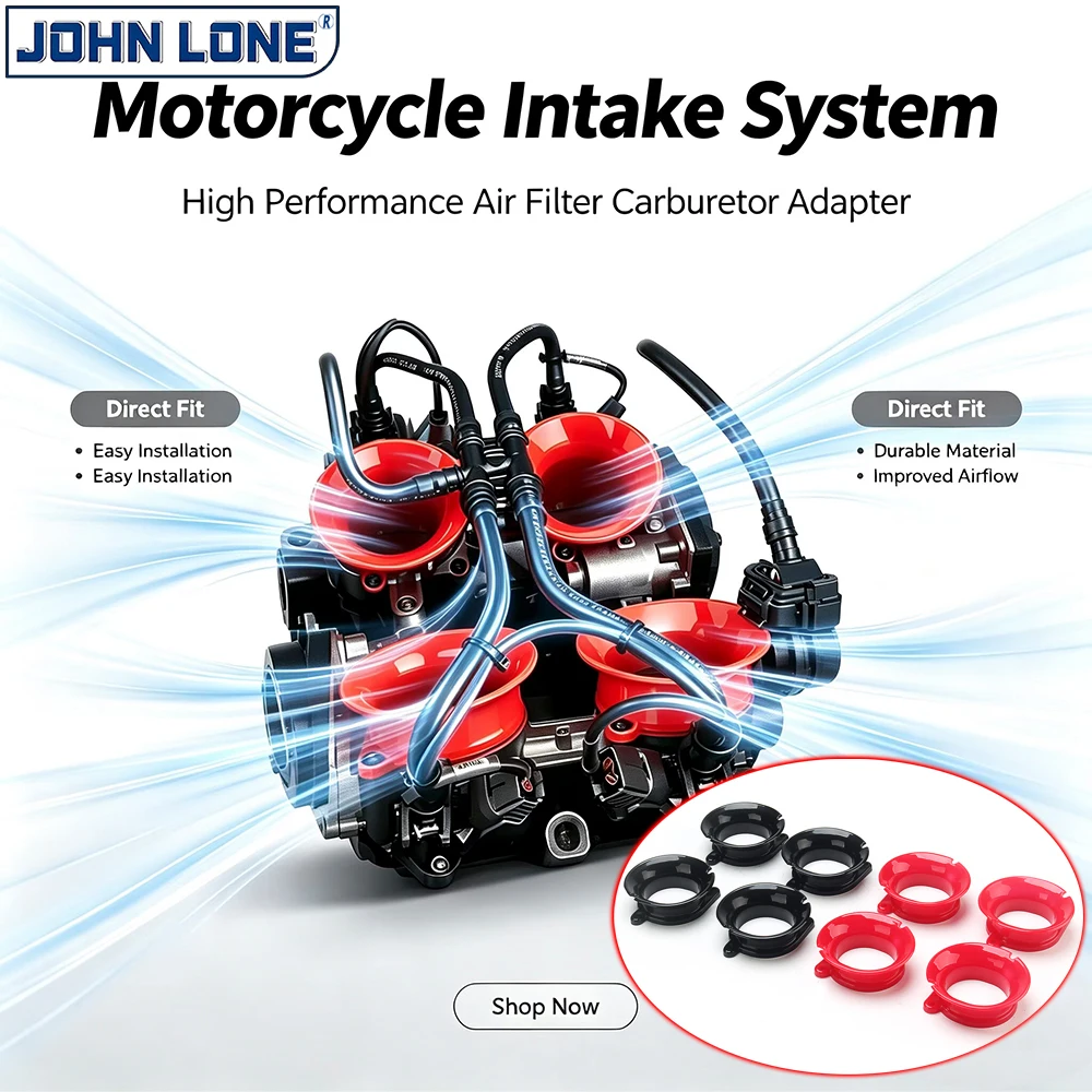 For DUCATI Multistrada V4 2021-2023 Air Intake Cup Wind High Flow Air Filter Velocity Stack Air Cup Motorcycle Stack Air Funnel