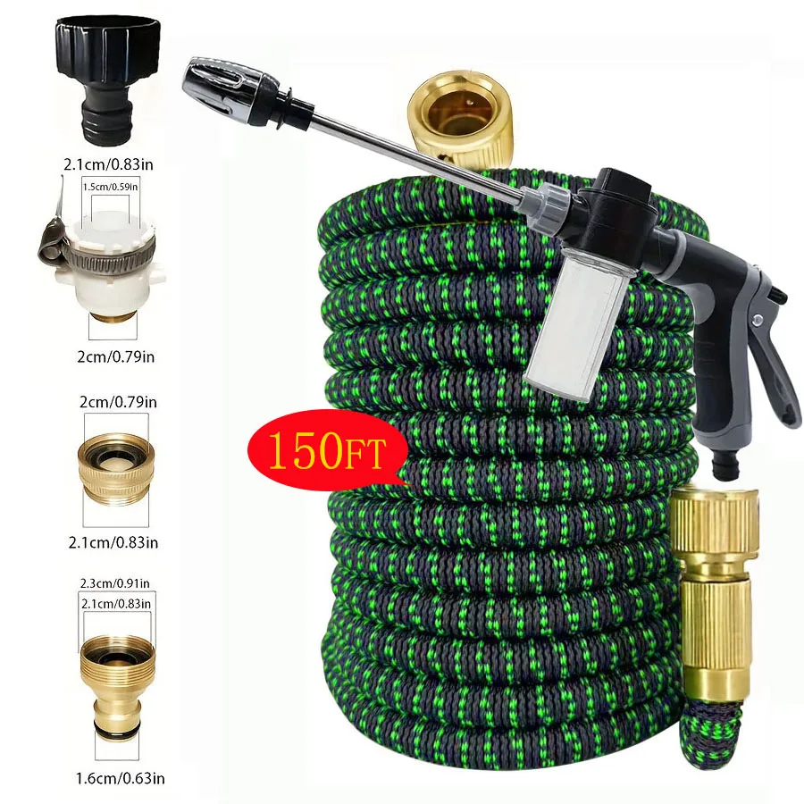 

2025 Expandable Magic Hose, High-Pressure Car Wash, 7Water Spraying Functions, Water Gun, Home Garden Watering Hose garden hose