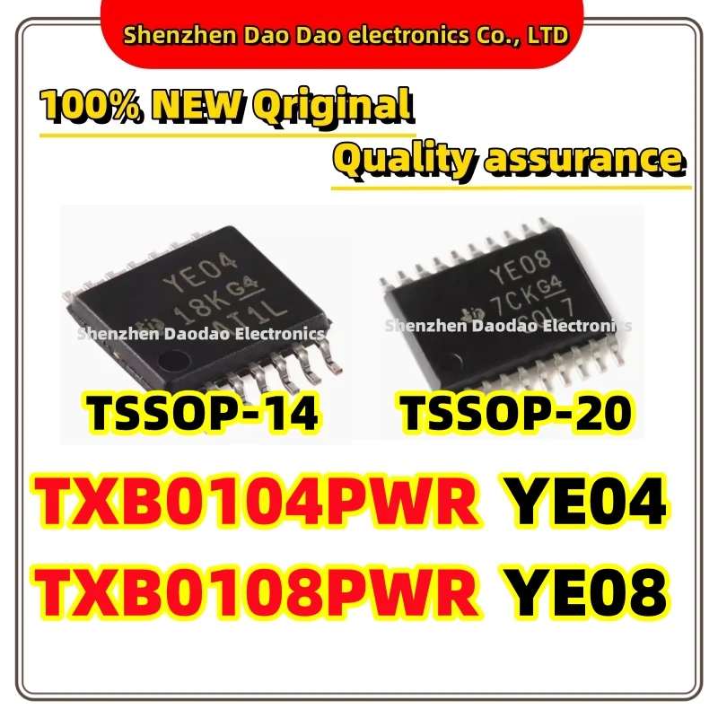 

10 pieces of TXB0104PWR YE04 TXB0108PWR YE08 TSSOP chip New original