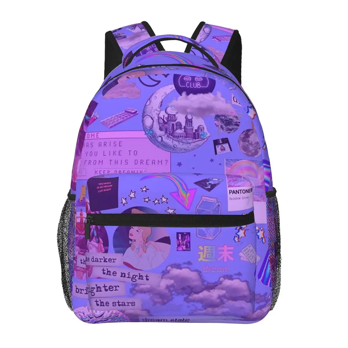 

Dreamcore Collage Backpacks Boys Girls Bookbag Children School Bags Cartoon Laptop Rucksack Shoulder Bag Large Capacity