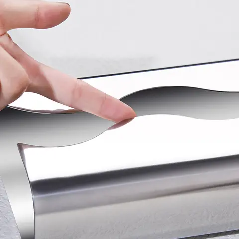 Spegellåda för näsdukar i rostfritt stål, silver, minimalistisk, för heminredning, hotell, 1 st 10 best sales silverförpackning med näsdukar - №7