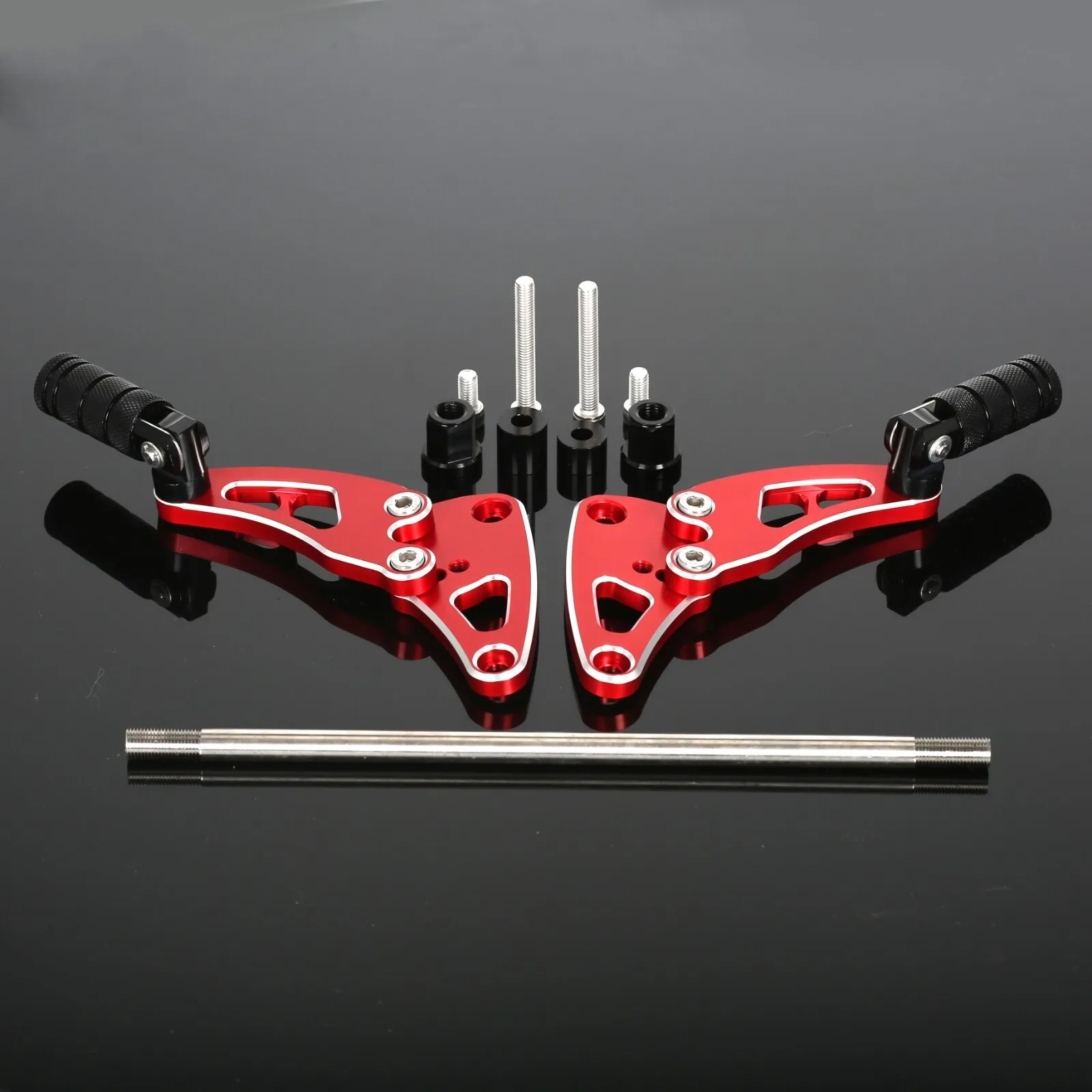 ثلاثية الأبعاد طوي الركاب الخلفي دواسة القدم أوتاد القدم لهوندا القرد 125 2018-2023 ثلاثية الأبعاد طوي الركاب الخلفي القدم دواسة FootPegs