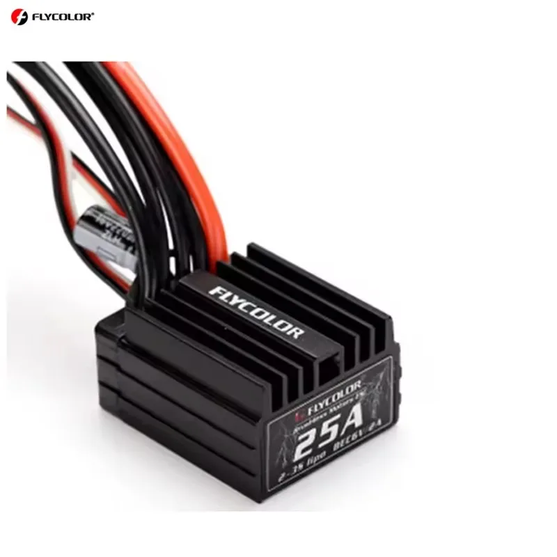 Flycolor Lightning 18A 25A 35A 45A سيارة مقاومة للماء ESC 2-3S لـ RC 1/10 1/16 1/18 سيارات وحدة تحكم في السرعة الكهربائية بدون فرش